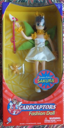 Kero-chan, Kinomoto Sakura (Episode #12 Battle Costume, Green Fairy Sakura), Card Captor Sakura, Trendmasters, Action/Dolls, 1/8